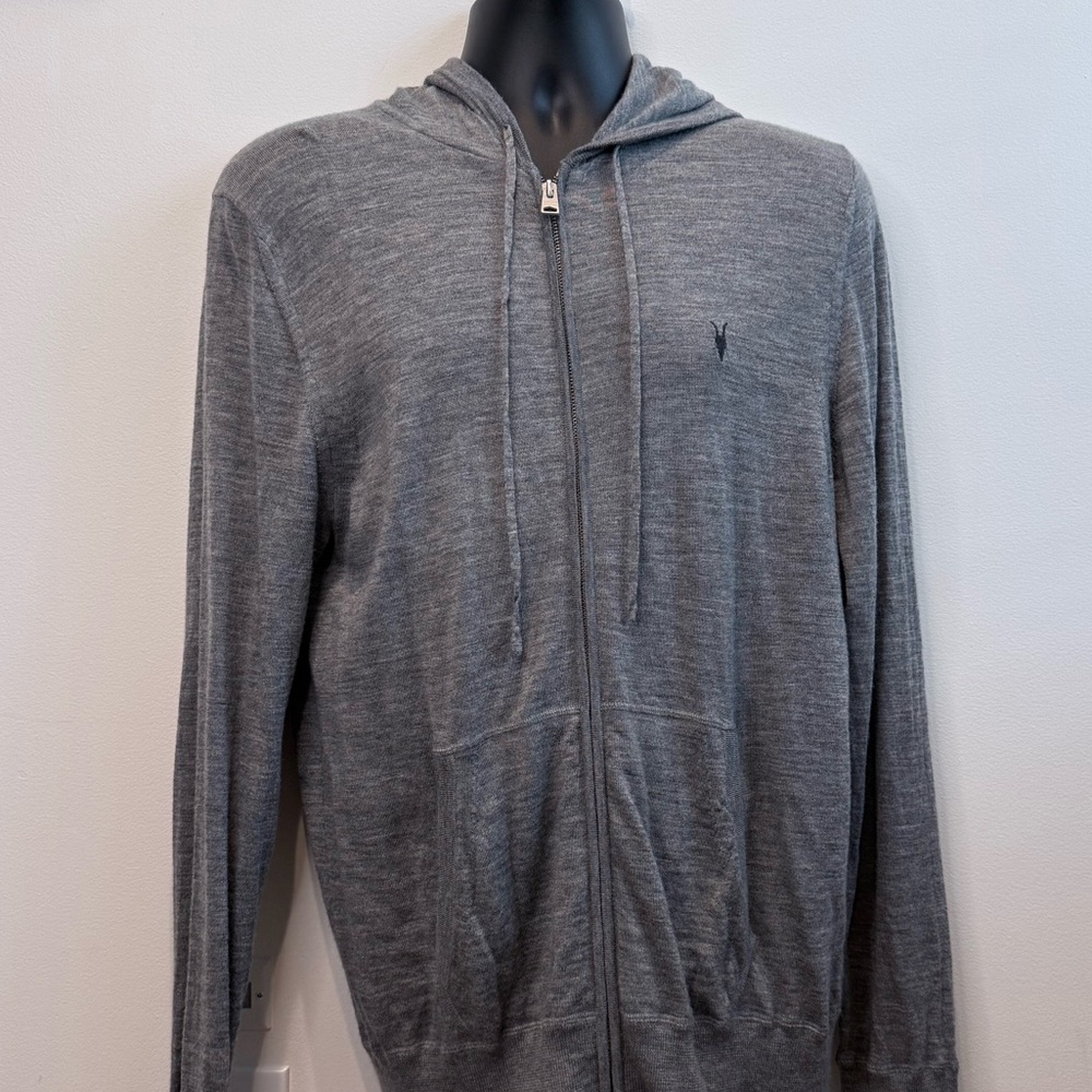 All Saints Merino Wool Hoodie